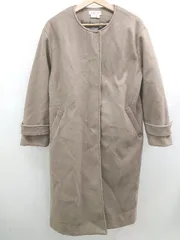 ◇ ⊇ CIAOPANIC TYPY チャオパニックティピー シンプル系 長袖 ウールロングコート サイズM ブラウン系 レディース E  【1507250007135】のサムネイル