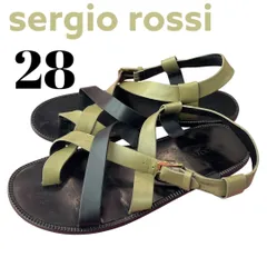 セルジオロッシ sergio rossi サンダル 28cm 9サイズ メンズ　スタイリッシュ