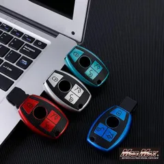 メルセデスベンツ専用 レザー調 TYPE A TPUソフト スマートキーケース 各色