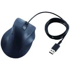 静音有線マウスL M-XGL30UBSKBKM-XGL30UBSKBK【エレコム】