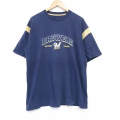 激レア！MLBミルウォーキー・ブリュワーズ ビンテージユニフォーム XL 野球 b-myd06y23n06yd708.jpg