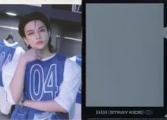 【中古】グッズセット ヒョンジン(Stray Kids) A4ポスター＆クリアファイルセット 「Social Path (feat. LiSA) / Super Bowl -Japanese ver.-」 リリース記念グッズ