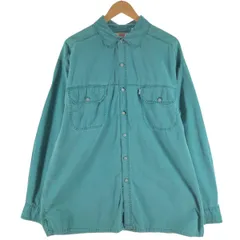 古着 90年代 リーバイス Levi's 長袖 コットンシャツ メンズXL相当 ヴィンテージ/eaa527057