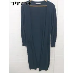◇ B MING LIFE STORE by BEAMS ビーミングライフストアバイビームス 長袖 カーディガン ネイビー レディース  【中古】 【1112080007493】のサムネイル