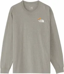 ザ・ノース・フェイス THE NORTH FACE アウトドア ロングスリーブフラワーロゴティー L/S Flower Logo Tee 長袖 ロンT シャツ ワンポイント 花柄  NT82332 Z MIXグレ