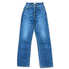 MOUSSY HW STRAIGHT ハイウエスト テーパードデニム サイズ23 レディースXXS マウジー