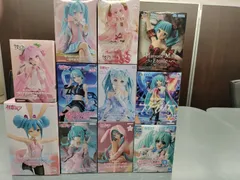 【未開封フィギュア】 プライズフィギュアまとめ売り 初音ミクシリーズ 18個セット 【50】