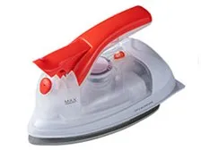 【動作確認済】【中古】ドウシシャ ミニスチームアイロン レッド DMS-2103-RD