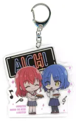 【中古】キーホルダー 喜多郁代＆山田リョウ ご当地アクリルチャーム(愛知Ver.) 「ぼっち・ざ・ろっく!展」 愛知会場限定