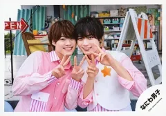 【中古】生写真(ジャニーズ) なにわ男子/大西流星・大橋和也/横型・上半身/シングル「初心LOVE(うぶらぶ)」MV＆ジャケ写オフショット/公式生写真