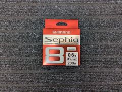 SHIMANO シマノ Sephia セフィア8 0.6号 200m LD-E61W