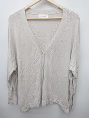 ◇ Simplicite シンプリシテェ 長袖 カーディガン 表記なし ライトグレー レディース P  【1407260033936】