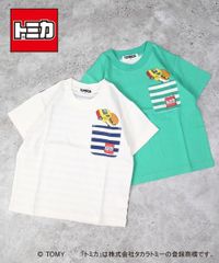 DILASH　TOMICA 半袖Tシャツ　DL25ES504　オフホワイトorグリーン