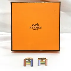 【中古】HERMES カフリンクス 077308FP02 エルメス[19]のサムネイル