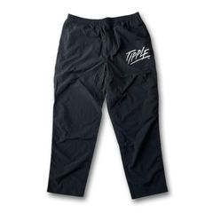 【TPL™️】 "89" Nylon Pants BLACK