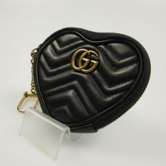 GUCCI GG Marmont ハート コインケース ブラック - メルカリ
