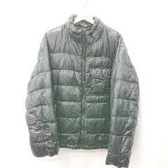 ◇ ⊇ UNIQLO ユニクロ 315-073737 長袖 ダウンジャケット サイズXL ブラック メンズ E  【1506190004501】
