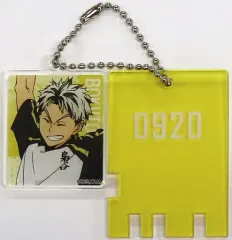 【中古】キーホルダー 木兎光太郎 「ハイキュー!!×極楽湯・RAKU SPA 最高にハイなキュー日(じつ) トレーディング銭湯錠風キーホルダー」