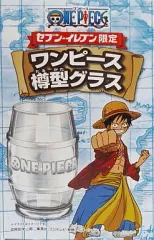【中古】グラス(キャラクター) ワンピース 樽型グラス セブンイレブン限定 お宝くじキャンペーン賞品