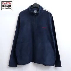 00s OLD NAVY ハーフジップ プルオーバー フリースジャケット メンズ 表記XLサイズ