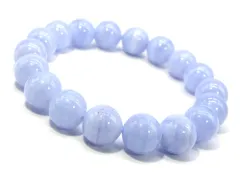ブルーレースアゲート ブレスレット 10mm パワーストーン ブレスレット メンズ レディース 天然石 数珠 アクセサリー