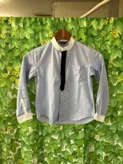 【中古品】COMME CA ISM コムサイズム　フォーマル　120cm　長袖シャツ ネクタイ風 ワイシャツ　Yシャツ 発表会 卒園 入学