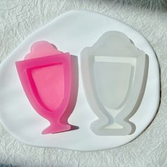 シリコンモールド　クリームソーダ　シェイカー　シャカシャカ　カップ　レジン