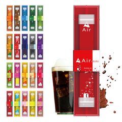 【公式】New Air mini 新エアミニ アイスコーラ 持ち運びシーシャ 電子タバコ VAPE べイプ 使い捨て airmini エアーミニ ポケットシーシャ