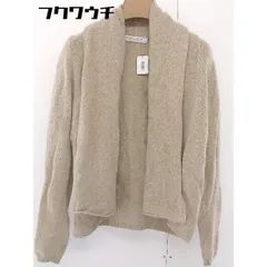 ◇ BEAUTY&YOUTH ビューティ&ユース ウール ニット 長袖 カーディガン 表記なし ベージュ レディース  【1109150013560】
