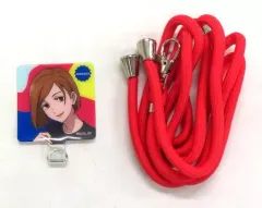 【中古】モバイル雑貨 釘崎野薔薇 ショルダーストラップ付きフォンタブ Holiday Ver. 「呪術廻戦 -マルイ POP UP SHOP-」