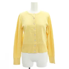 クミキョク 組曲 KUMIKYOKU 24SS MINA ニットカーディガン 長袖 S クリームイエロー /SY ■OS