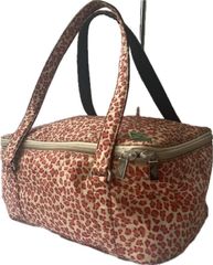 【美品✨】BOTTEGA VENETA バニティ レオパード柄 レザー ヴィンテージ】BOTTEGA VENETA ボッテガヴェネタ バニティバッグ