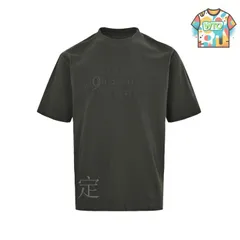 【今日WTO】Maison Margiela 25ss 刺繍アルファベット T シャツ-XU86