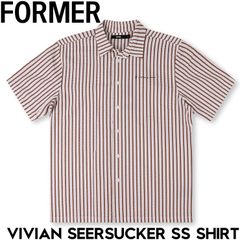 半袖シャツ FORMER フォーマー VIVIAN SEERSUCKER SS SHIRT FSH-25203 COPPER 25SU 日本代理店正規品のサムネイル