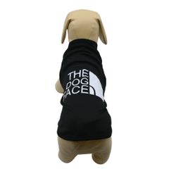 ペット用品 犬服 通気性 thedogface ドッグウェア ペットウェア　かわいいおしゃれ　小型犬　中型犬　お散歩　春夏　the dog face 黒色