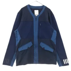 adidas (アディダス) WM TT Cardigan サイドラインTT カーディガン ブルー AO0846のサムネイル