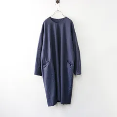 ★美品！gasa/NATIVE VILLAGE ネイビー系チュニックワンピース ☆美品！gasa/NATIVE VILLAGE ネイビー系チュニックワンピース