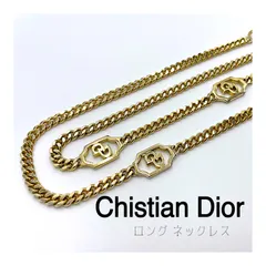2022年最新】christian dior ネックレス ロゴの人気アイテム - メルカリ
