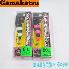がまかつ エギドロッパーF フローティン 80mm イカメタル スピードメタル Bグローゼブラ ブラックピンクゼブラ Gamakatsu