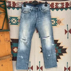 DIESEL(ディーゼル) Safado ダメージ デニムパンツ