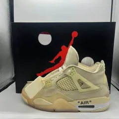 NIKE WMNS OFF-WHITE AIR JORDAN 4 RETRO SP 23.5cm 2020 CV9388-100 ナイキ×オフホワイト ウィメンズエアジョーダン4レトロ スニーカー 南堀江店