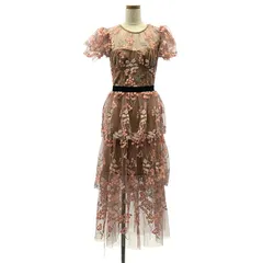 【美品】  Self-Portrait / セルフポートレート | レース フローラル ドレス ワンピース | 2 | ピンク | レディース