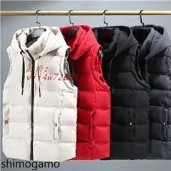 中綿 ベスト メンズ 冬 春秋 ベスト 防風 ベスト 前開き シンプル 軽量 メンズ 大きいサイズ ベスト メンズ カジュアル 防寒 vii4w726859