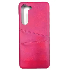 arrows Alpha ケース F-51F カード収納 レザー スマート ケース 【Color】マゼンタのサムネイル
