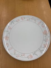 中古花柄大皿　大食い　宴会42センチ