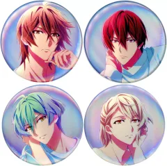 【中古】バッジ・ピンズ ZOOL オーロラ缶バッジセット 「アニメ アイドリッシュセブン MEMORIAL EXHIBITION」