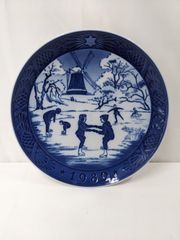 未使用 ロイヤルコペンハーゲン 1989年 イヤープレート思い出の