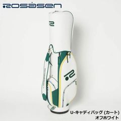 新品★ロサーセン★Rosasen★046-13301 カート キャディバッグ★2025★9型 3.3kg★【005】オフホワイト