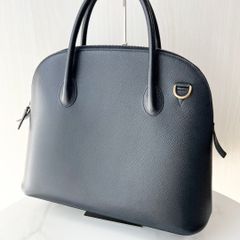 セリーヌ CELINE ハンドバッグ レザー ネイビー 紺色
