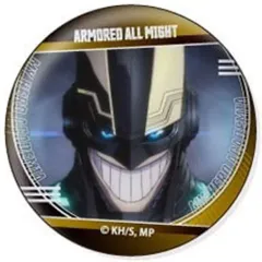 【中古】バッジ・ビンズ アーマード・オールマイト 「僕のヒーローアカデミア ウォールテクスチャ缶バッジコレクション Vol.2」